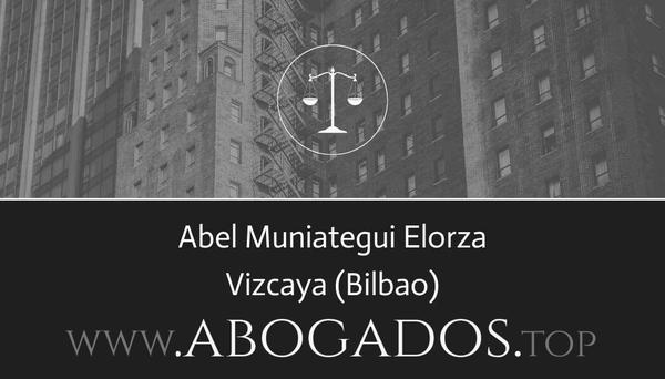 abogado Abel Muniategui Elorza en Bilbao