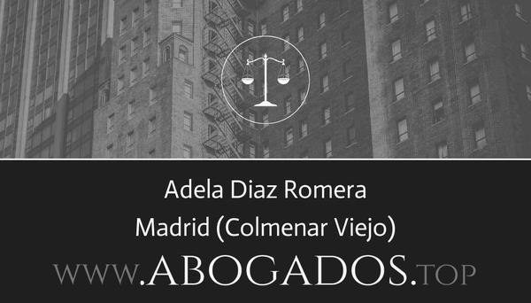 abogado Adela Diaz Romera en Colmenar Viejo