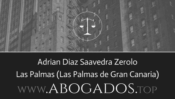 abogado Adrian Diaz Saavedra Zerolo en Las Palmas de Gran Canaria