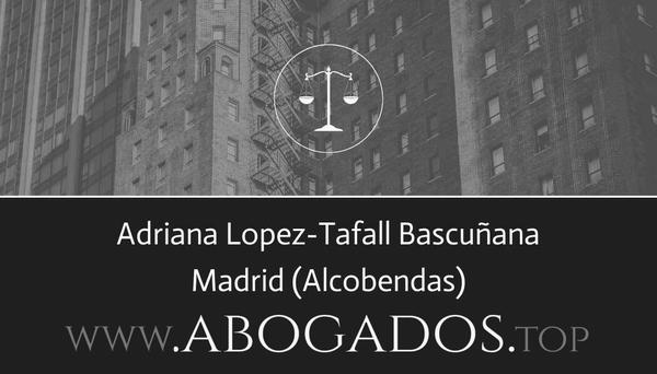 abogado Adriana Lopez-Tafall Bascuñana en Alcobendas