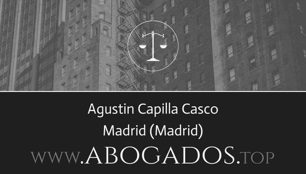 abogado Agustin Capilla Casco en Madrid