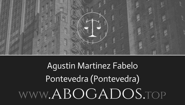 abogado Agustin Martinez Fabelo en Pontevedra