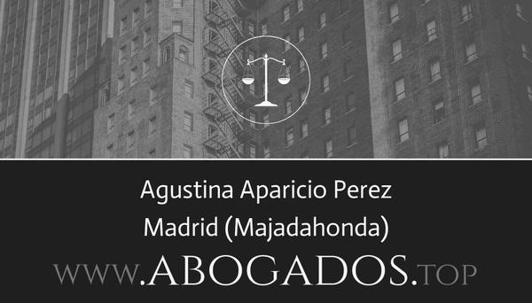 abogado Agustina Aparicio Perez en Majadahonda