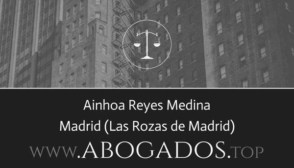 abogado Ainhoa Reyes Medina en Las Rozas de Madrid