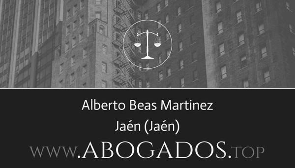 abogado Alberto Beas Martinez en Jaén