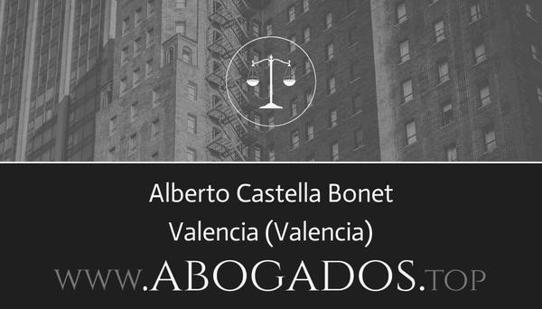 abogado Alberto Castella Bonet en Valencia