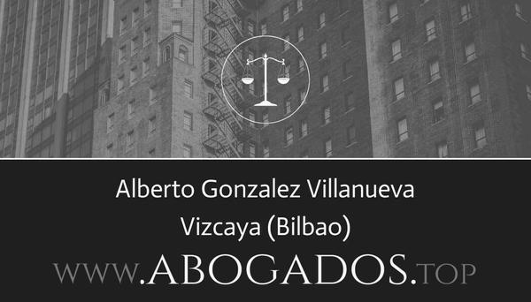 abogado Alberto Gonzalez Villanueva en Bilbao