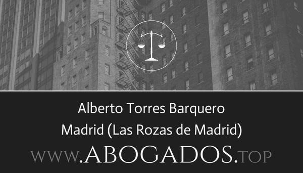 abogado Alberto Torres Barquero en Las Rozas de Madrid