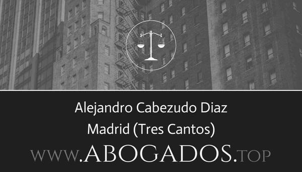 abogado Alejandro Cabezudo Diaz en Tres Cantos