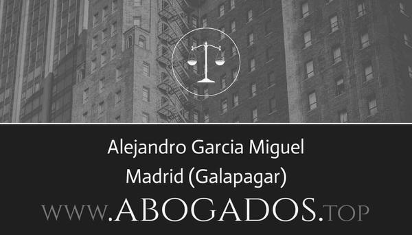 abogado Alejandro Garcia Miguel en Galapagar