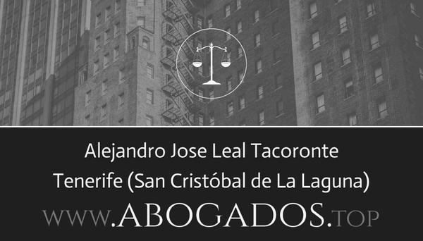 Alejandro Jose Leal Tacoronte