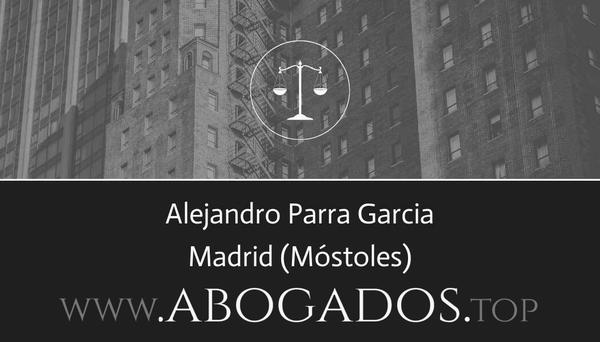 abogado Alejandro Parra Garcia en Móstoles