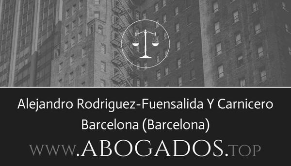 Alejandro Rodriguez-Fuensalida Y Carnicero