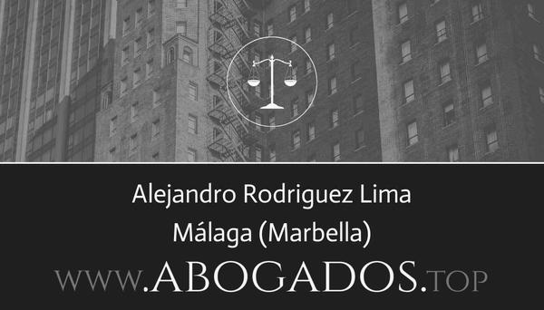 abogado Alejandro Rodriguez Lima en Marbella