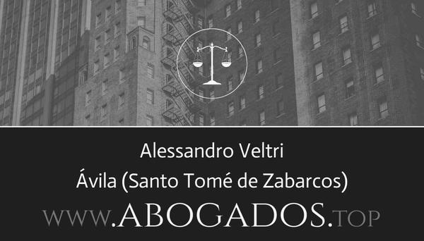 abogado Alessandro Veltri en Santo Tomé de Zabarcos