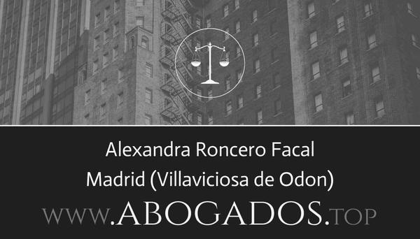 abogado Alexandra Roncero Facal en Villaviciosa de Odon