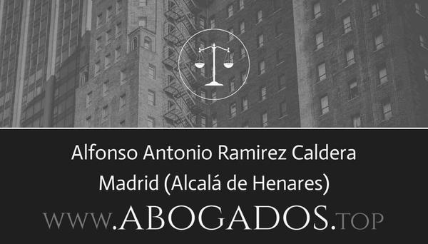 abogado Alfonso Antonio Ramirez Caldera en Alcalá de Henares