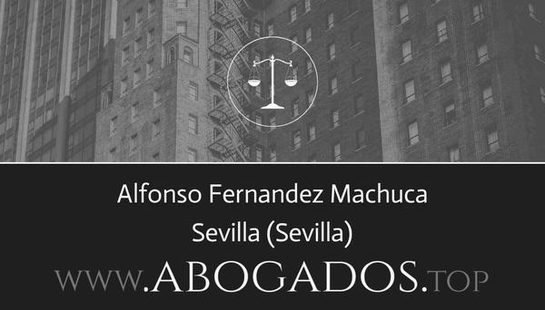 abogado Alfonso Fernandez Machuca en Sevilla