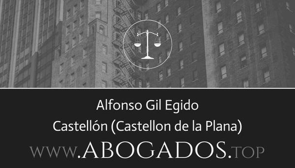 abogado Alfonso Gil Egido en Castellon de la Plana