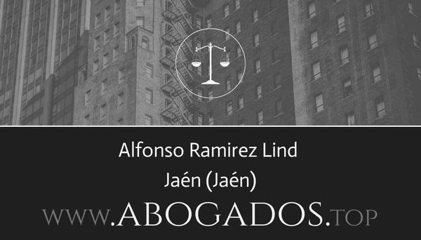 abogado Alfonso Ramirez Lind en Jaén