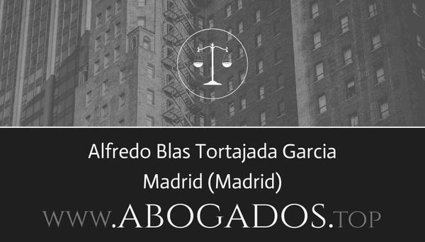 abogado Alfredo Blas Tortajada Garcia en Madrid