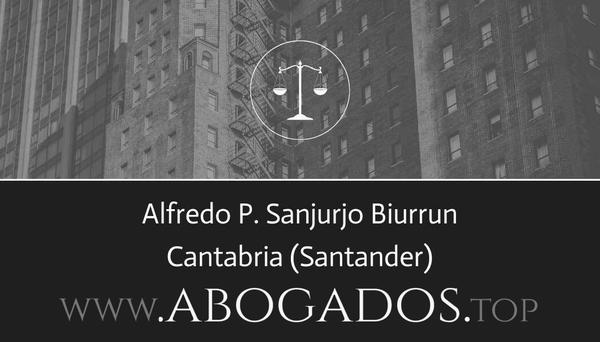 abogado Alfredo P Sanjurjo Biurrun en Santander