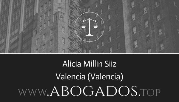 abogado Alicia Millin Siiz en Valencia