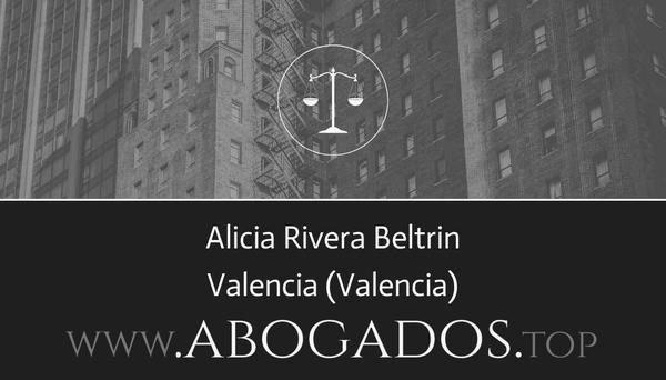 abogado Alicia Rivera Beltrin en Valencia