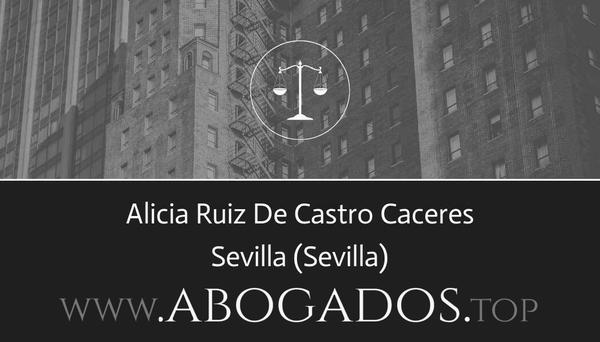 abogado Alicia Ruiz De Castro Caceres en Sevilla