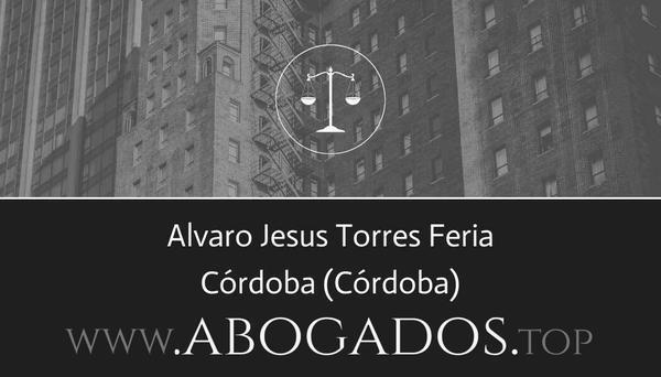 abogado Alvaro Jesus Torres Feria en Córdoba