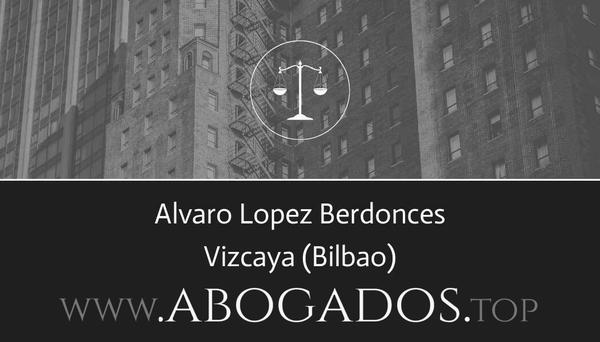 abogado Alvaro Lopez Berdonces en Bilbao