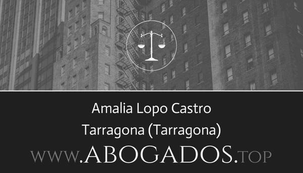 abogado Amalia Lopo Castro en Tarragona