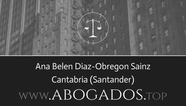 abogado Ana Belen Diaz-Obregon Sainz en Santander