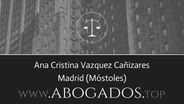 abogado Ana Cristina Vazquez Cañizares en Móstoles