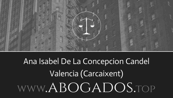 Ana Isabel De La Concepcion Candel