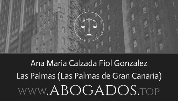 abogado Ana Maria Calzada Fiol Gonzalez en Las Palmas de Gran Canaria