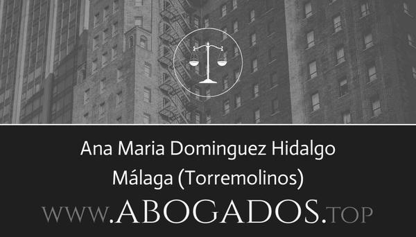 abogado Ana Maria Dominguez Hidalgo en Torremolinos