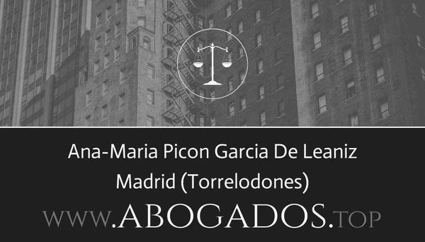 abogado Ana-Maria Picon Garcia De Leaniz en Torrelodones