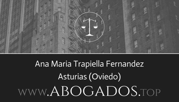 abogado Ana Maria Trapiella Fernandez en Oviedo