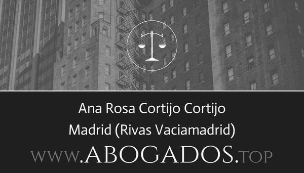 abogado Ana Rosa Cortijo Cortijo en Rivas Vaciamadrid