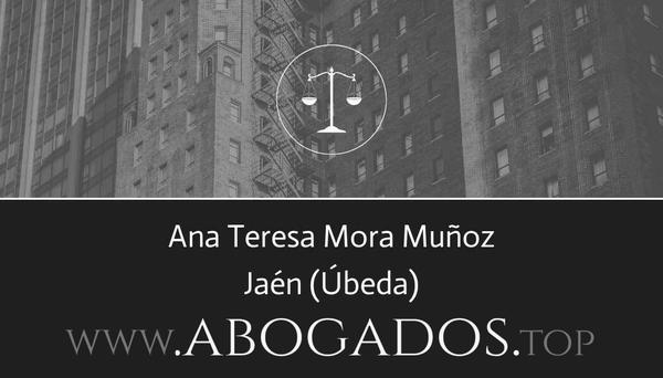 abogado Ana Teresa Mora Muñoz en Úbeda