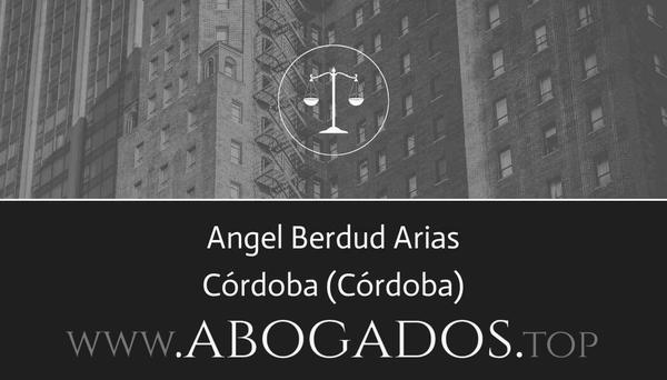 abogado Angel Berdud Arias en Córdoba