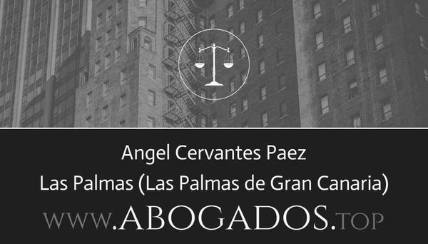 abogado Angel Cervantes Paez en Las Palmas de Gran Canaria