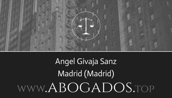 abogado Angel Givaja Sanz en Madrid