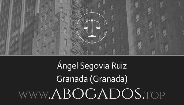 abogado Ángel Segovia Ruiz en Granada