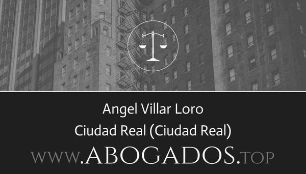 abogado Angel Villar Loro en Ciudad Real