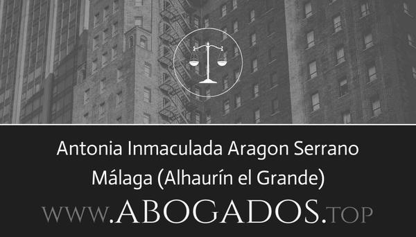 Antonia Inmaculada Aragon Serrano