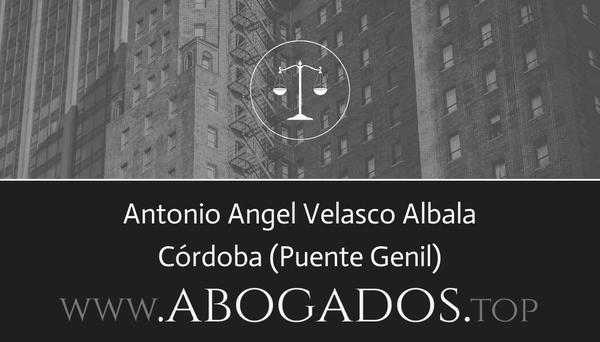 abogado Antonio Angel Velasco Albala en Puente Genil