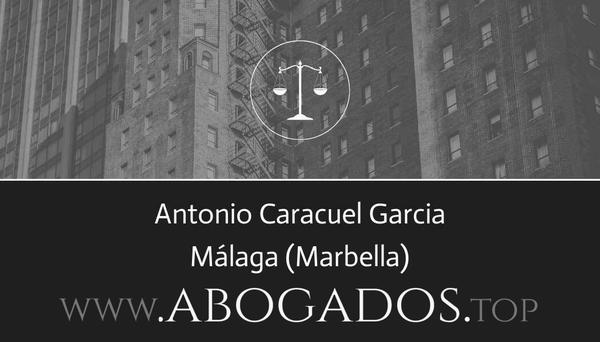 abogado Antonio Caracuel Garcia en Marbella