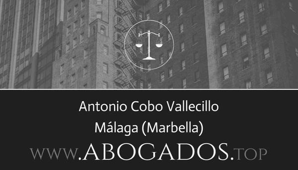 abogado Antonio Cobo Vallecillo en Marbella